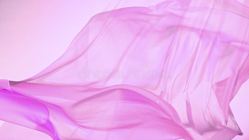 Smooth elegant colorful transparent cloth stock photography