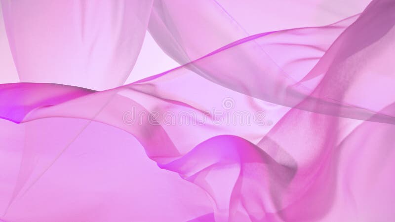 Smooth elegant colorful transparent cloth royalty free stock photography