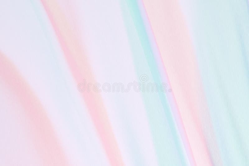 Smooth elegant colorful transparent cloth separated on white background. stock images