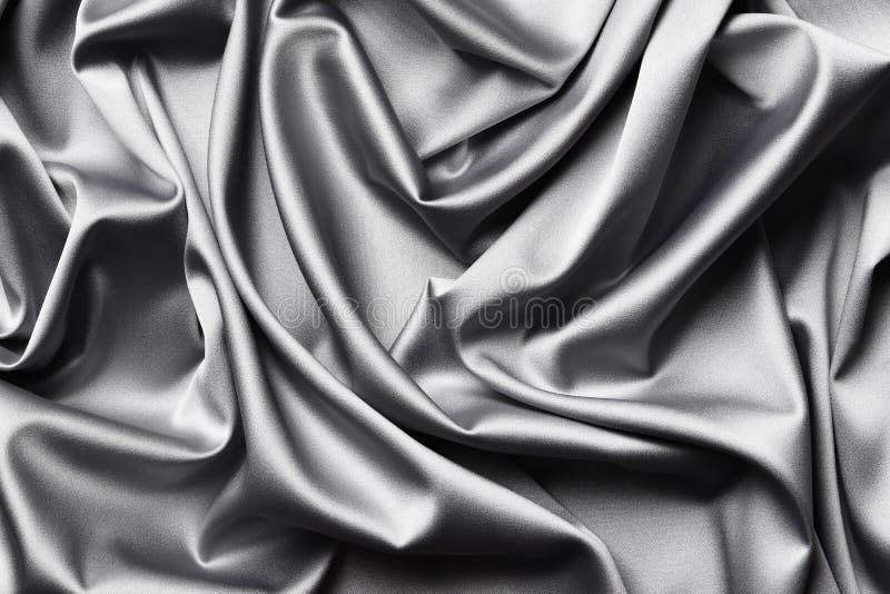 Smooth Elegant Grey Silk or Satin Texture Stock Photo - Image of ...