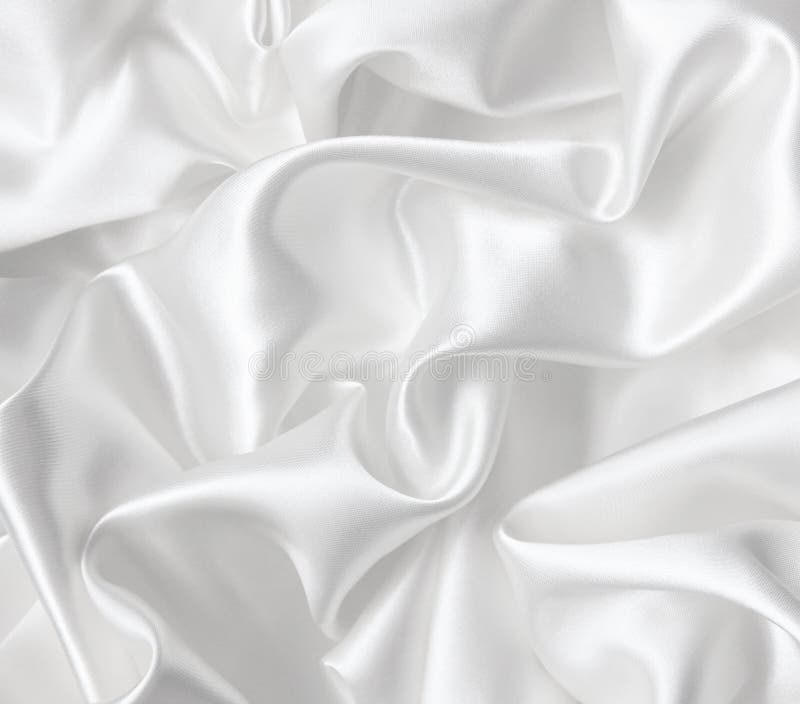 Smooth Elegant White Silk As Wedding Background Stock Image - Image of  stylish, curve: 34245729