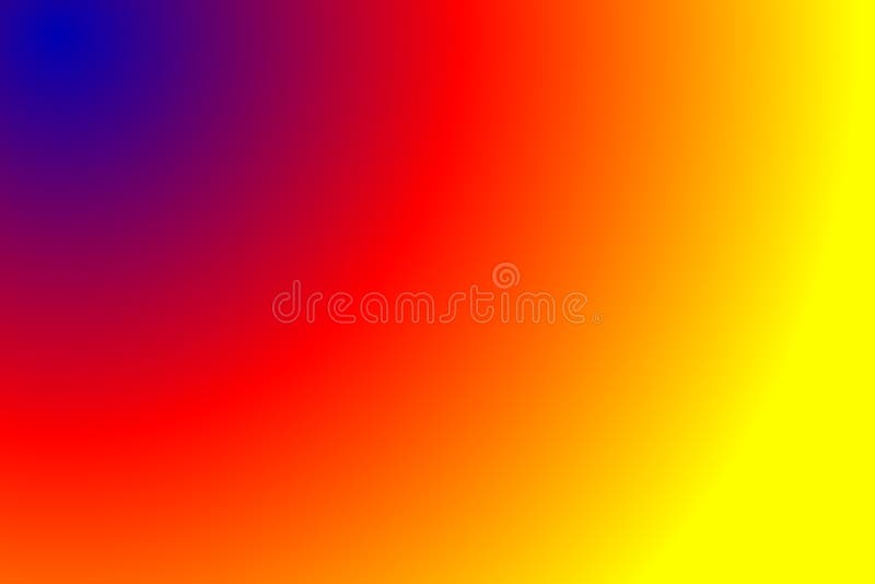 Smooth Gradient Red Blue Yellow Circle Background Stock Illustration -  Illustration of graphic, smooth: 189450405