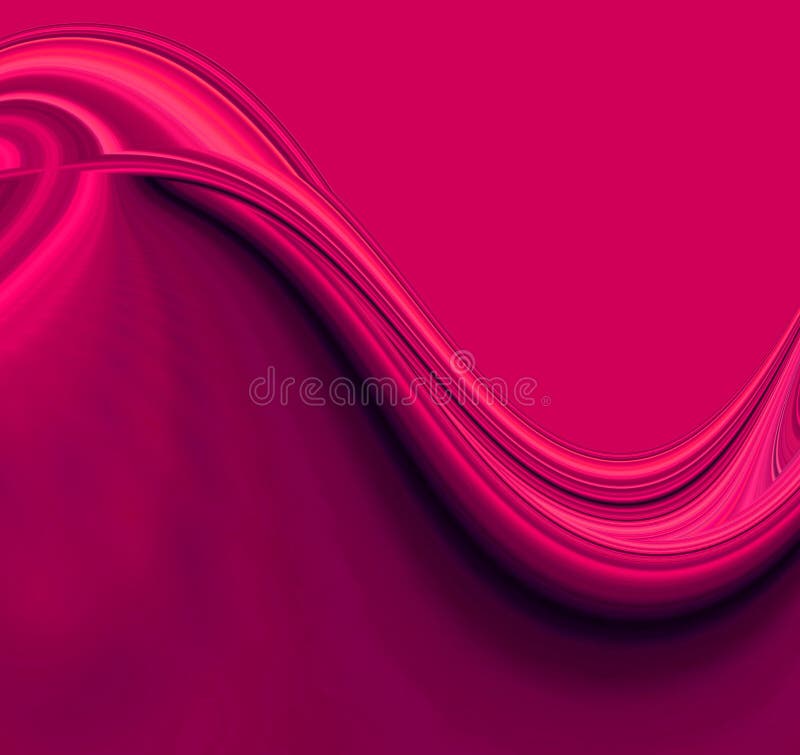 Very silky and smooth shiny liquid pinkish red on red waves background with copyspace. Very silky and smooth shiny liquid pinkish red on red waves background with copyspace.