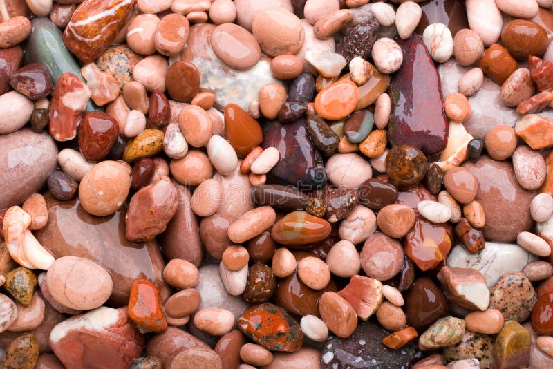 Smooth pink stones stock images Smooth pink stones stock images
