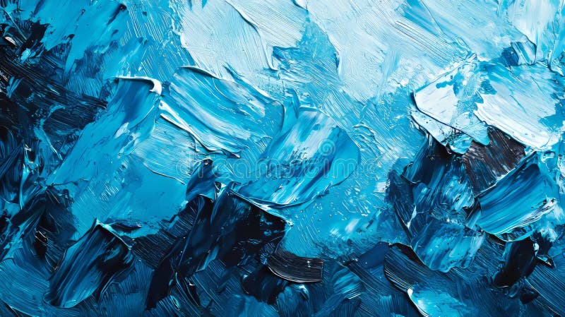 With a smooth shiny surface, this blue metallic foil texture provides a vibrant background of vibrant blue metal royalty free stock image