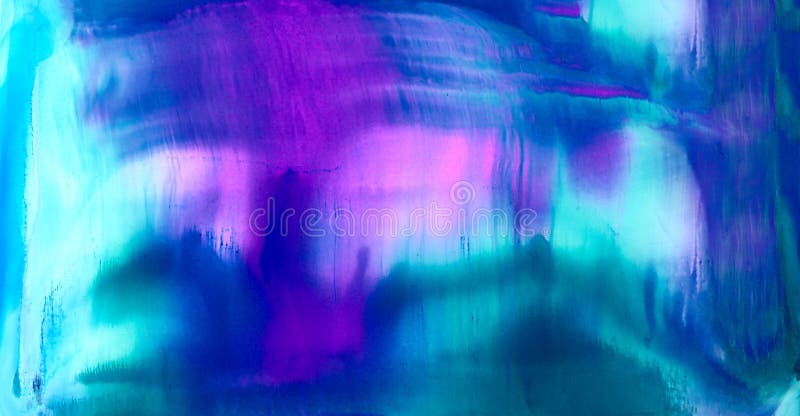 Smooth Smudged Cyan Blue Purple Stock Illustration - Illustration of