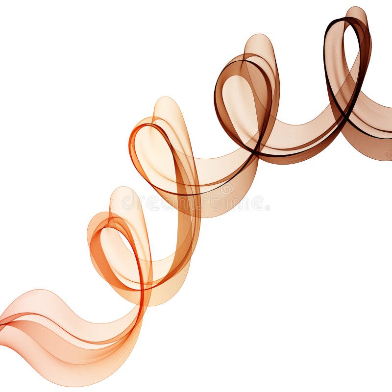 Smooth wave flow. Color wave. abstract design elements. eps 10 vector illustration