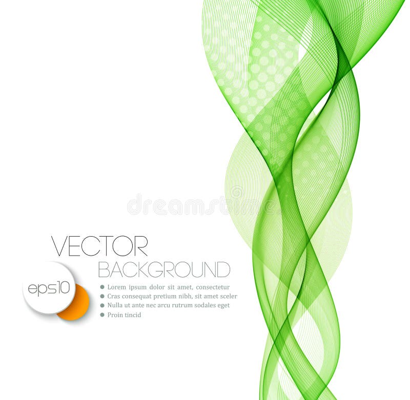 Smooth wave stream line abstract header layout royalty free illustration