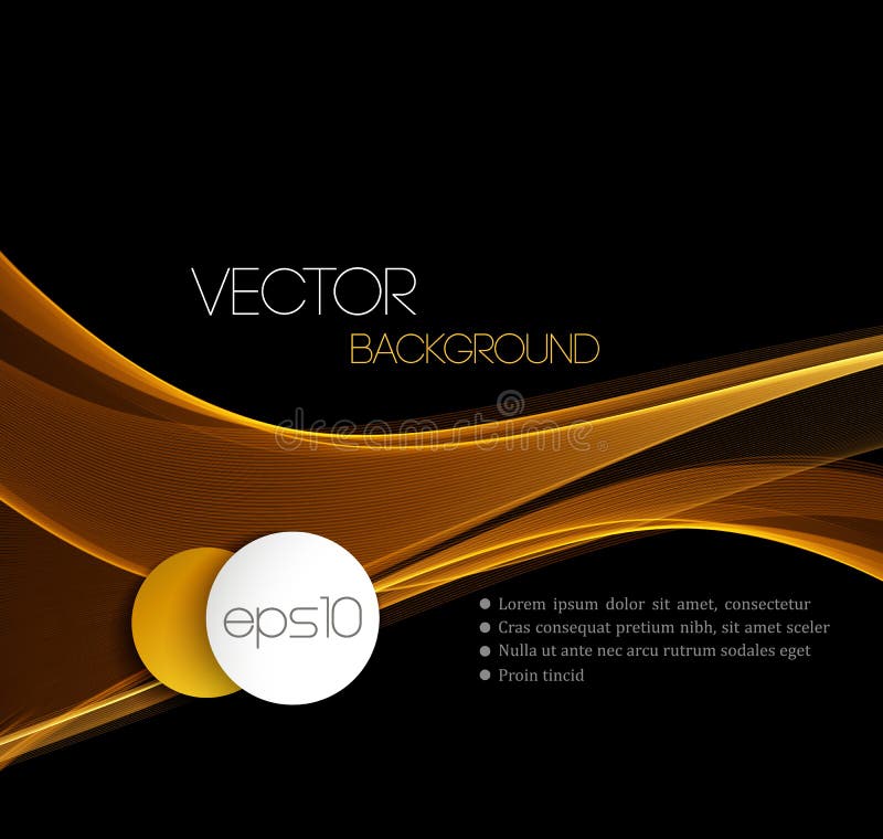 Smooth wave stream line abstract header layout royalty free illustration