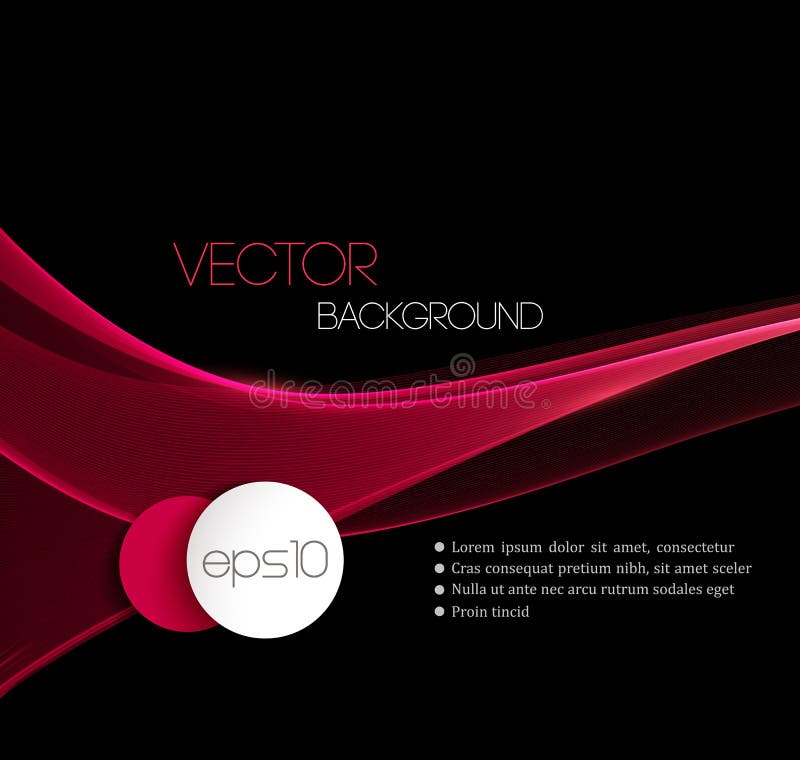 Smooth wave stream line abstract header layout vector illustration