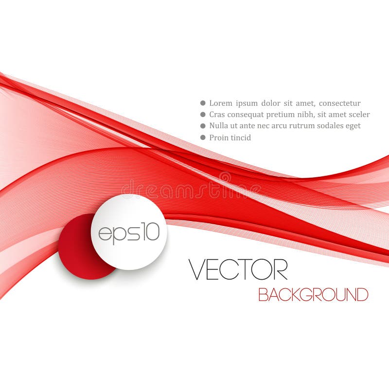 Smooth wave stream line abstract header layout vector illustration