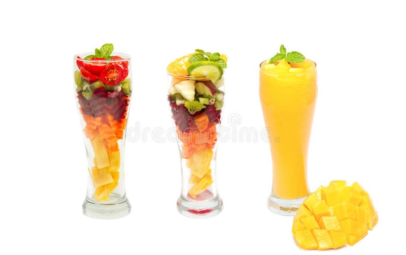 Smoothie de fruit frais images stock Smoothie de fruit frais images stock