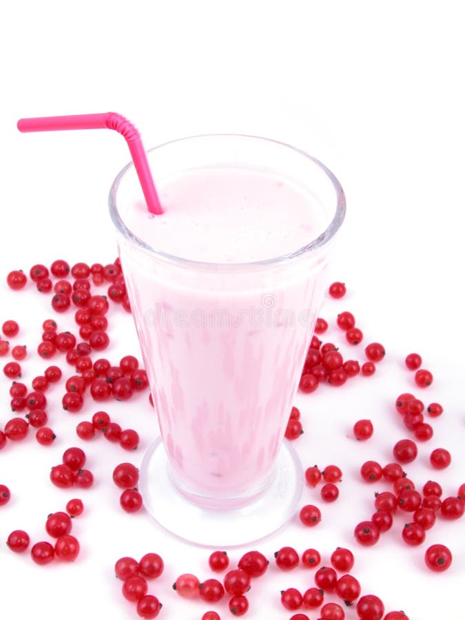 Smoothie de groseille rouge image libre de droits Smoothie de groseille rouge image libre de droits