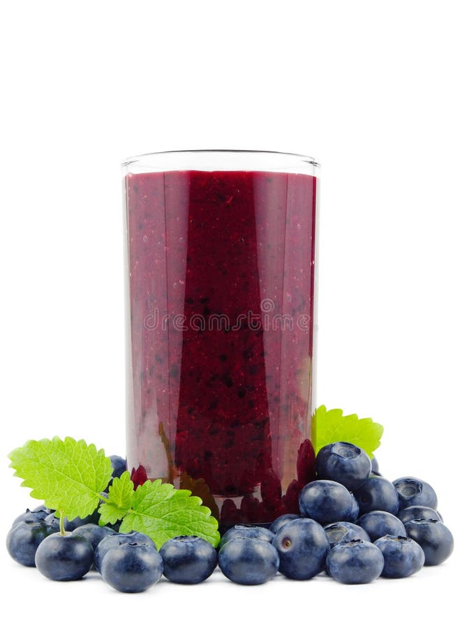 Smoothie del mirtillo immagine stock libera da diritti Smoothie del mirtillo immagine stock libera da diritti