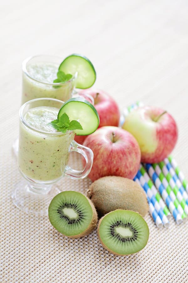 Smoothie Fruity imagens de stock royalty free