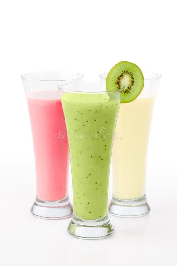 Smoothies foto de archivo libre de regalías Smoothies foto de archivo libre de regalías