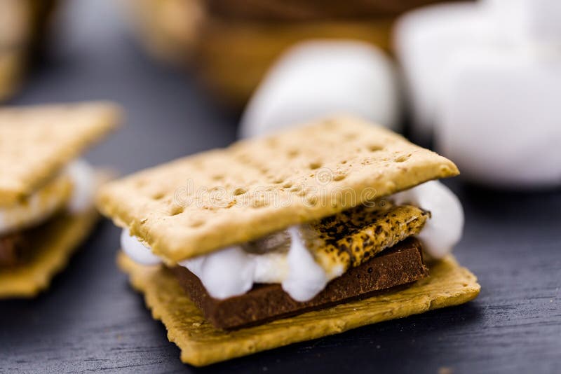 S'mores imagem de stock