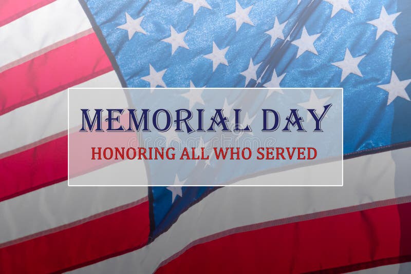 Smsa Memorial Day och hedra på flödande amerikanska flagganbakgrund fotografering för bildbyråer Smsa Memorial Day och hedra på flödande amerikanska flagganbakgrund fotografering för bildbyråer