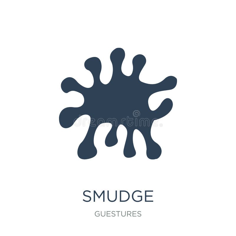 smudge icon in trendy design style. smudge icon isolated on white background. smudge vector icon simple and modern flat symbol for royalty free illustration smudge icon in trendy design style. smudge icon isolated on white background. smudge vector icon simple and modern flat symbol for royalty free illustration