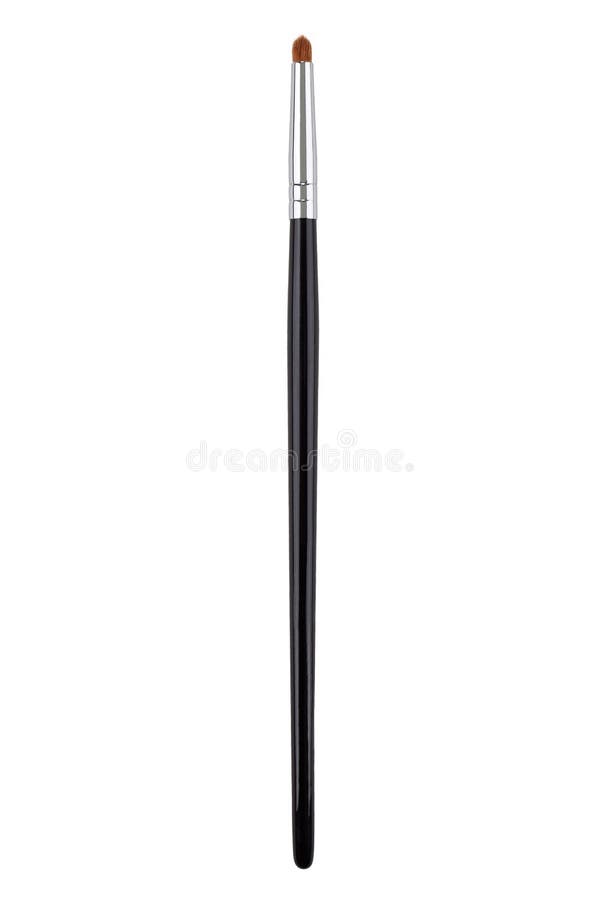 Smudge Makeup Brush. Isolated Stock Image Image of professional, brown 78044839