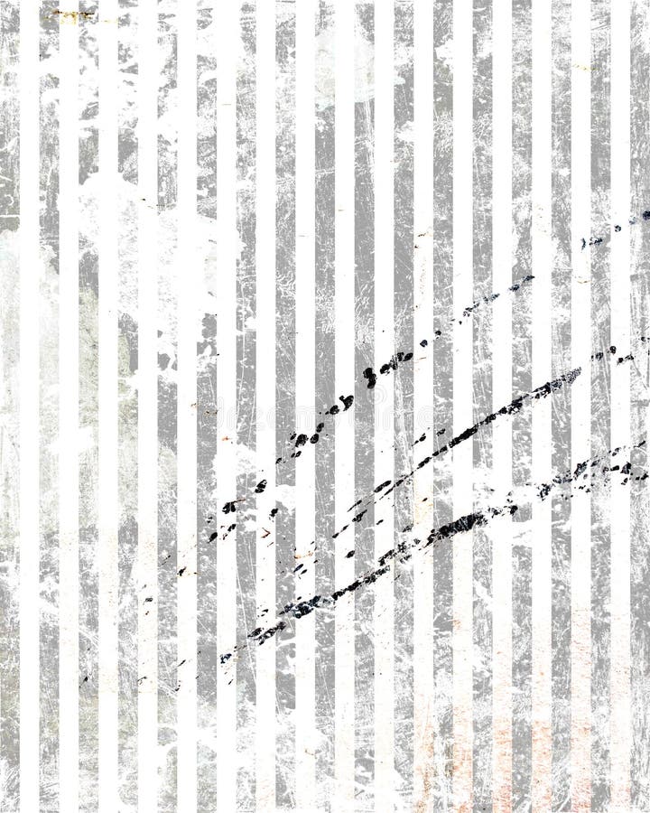 Smutsig randig wallpaper för tappning royaltyfri illustrationer