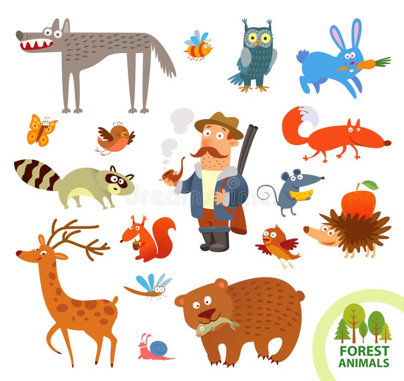 Små djur för fastställd rolig skog huvudet för uppnosiga gulliga hundar för bakgrundstecknad filmteckenet isolerade det lyckliga royaltyfri illustrationer Små djur för fastställd rolig skog huvudet för uppnosiga gulliga hundar för bakgrundstecknad filmteckenet isolerade det lyckliga royaltyfri illustrationer