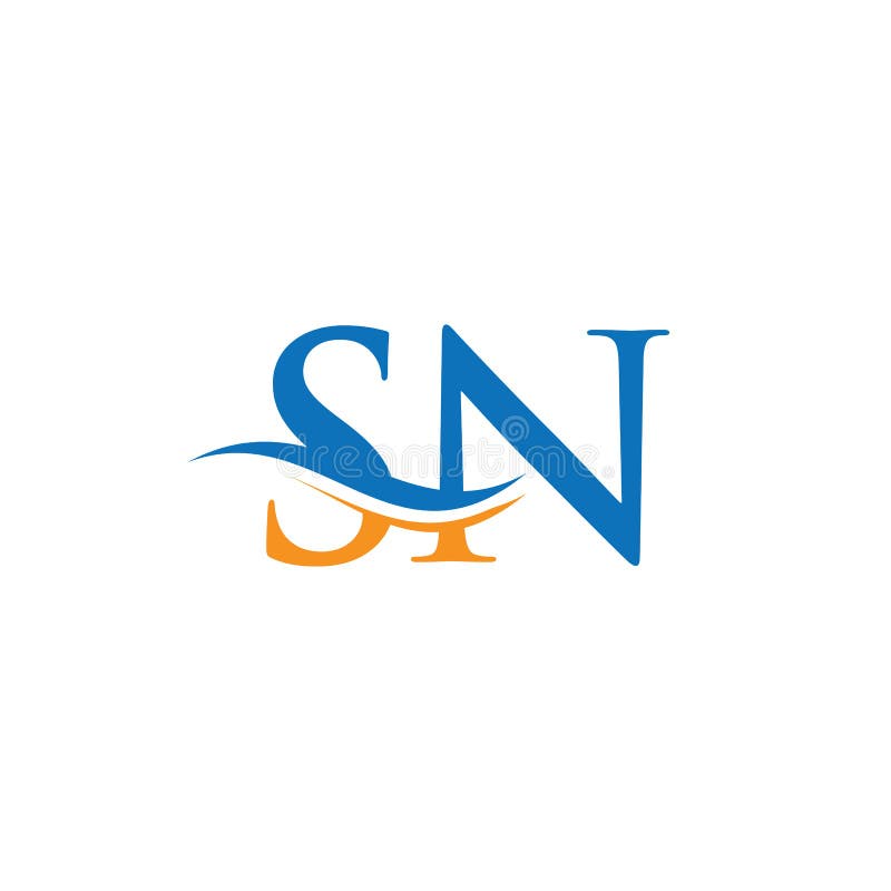 SN Logo Design Vector. Swoosh Letter SN Logo Design Stock Vector - Illustration of connected, letter: 214940650 SN Logo Design Vector. Swoosh Letter SN Logo Design Stock Vector - Illustration of connected, letter: 214940650