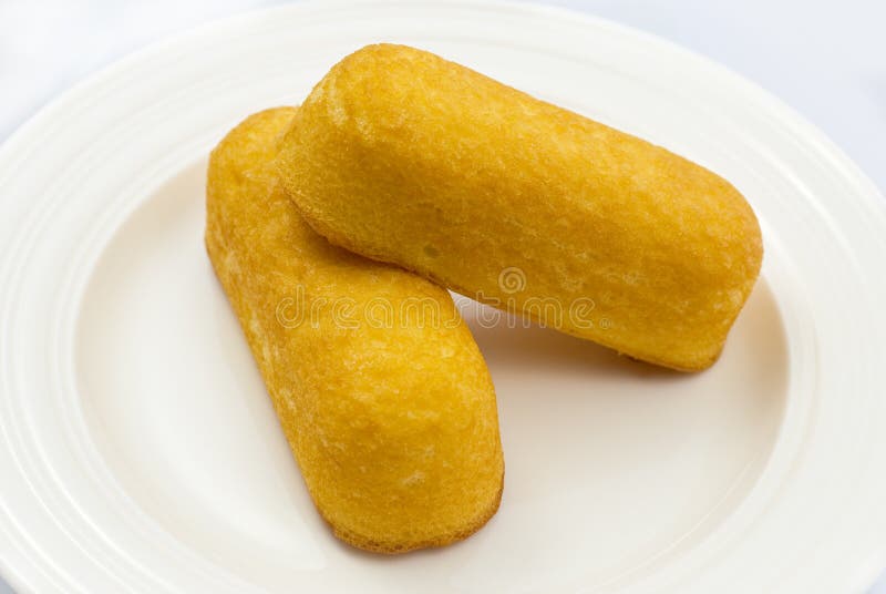 Snack Cakes on a plate stock image. Image of cream, bread 22852135