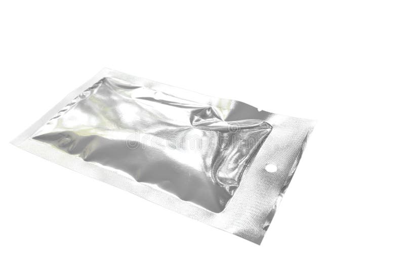Download Snack Package Aluminum Foil Mock-up On White Background ...