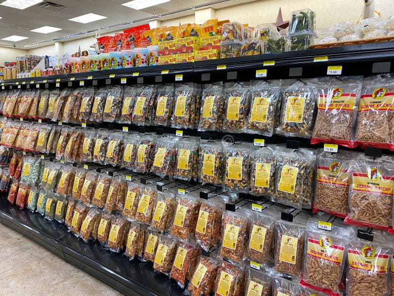 Snacks at a Buc ees.