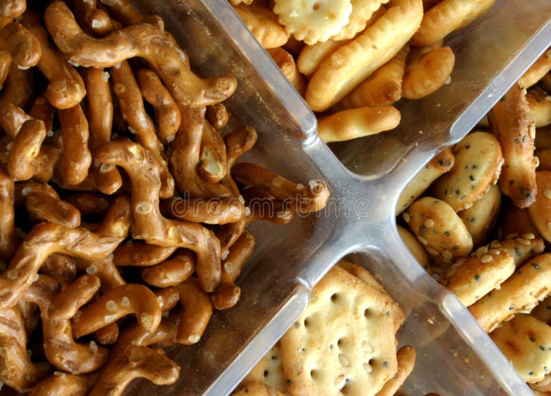 Snacks variety royalty free stock image