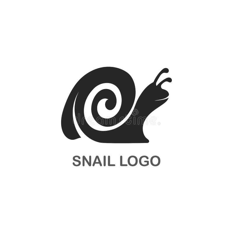 Snail Logo Creative Template Vector Icon Illustration Design Stock