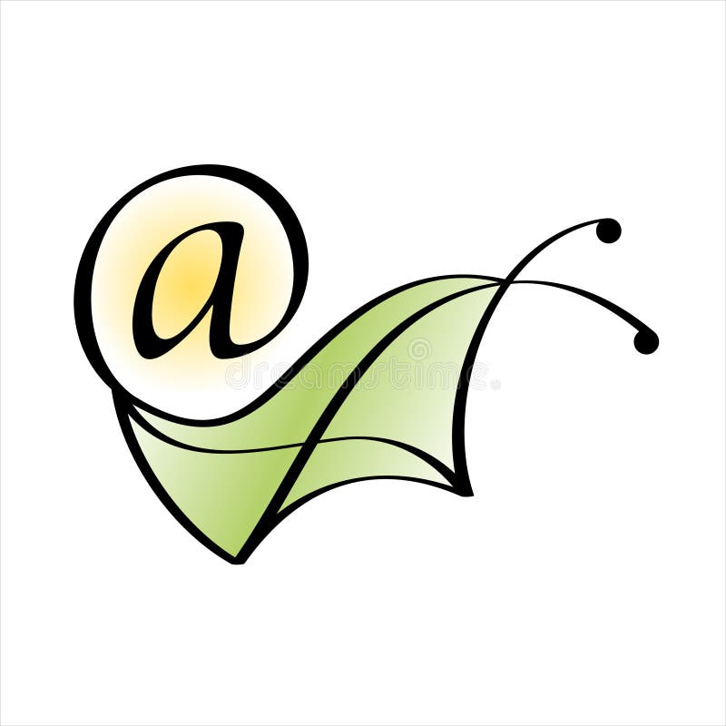 Snail mail. Icono del correo electrónico