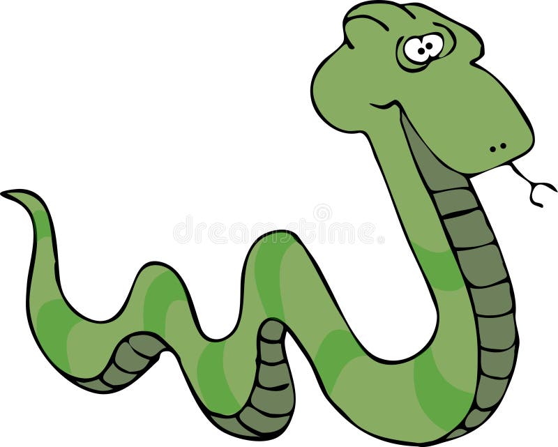 Snake stock illustration. Illustration of slither, scale 669297