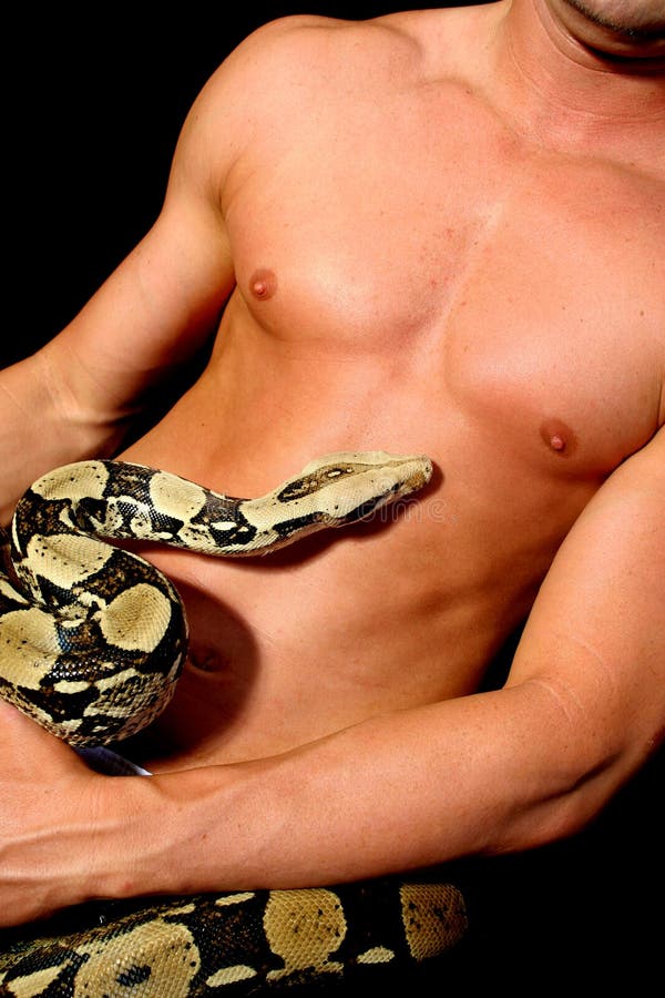 Snake and Man