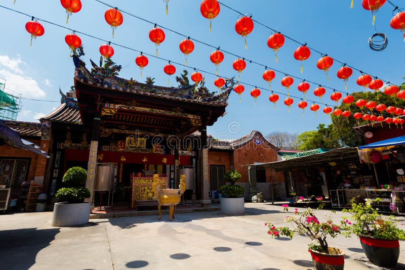 Snake Temple Penang Island Malaysia Stock Photo - Image of landscape