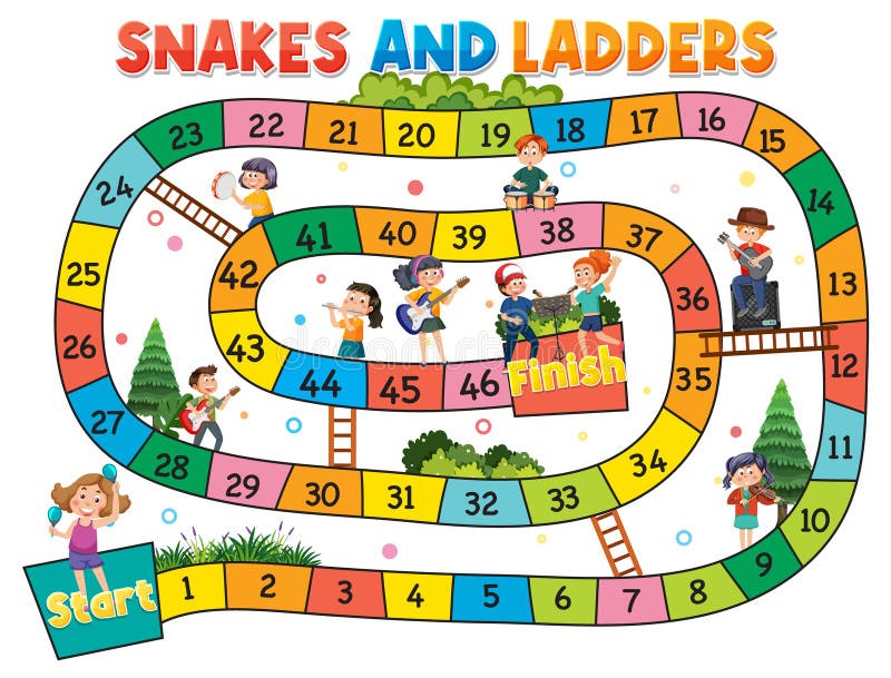 Vetores de Jogo De Cobra E Escada Colorido e mais imagens de Snakes and  Ladders - Snakes and Ladders, Cobra, Escada - Objeto manufaturado - iStock