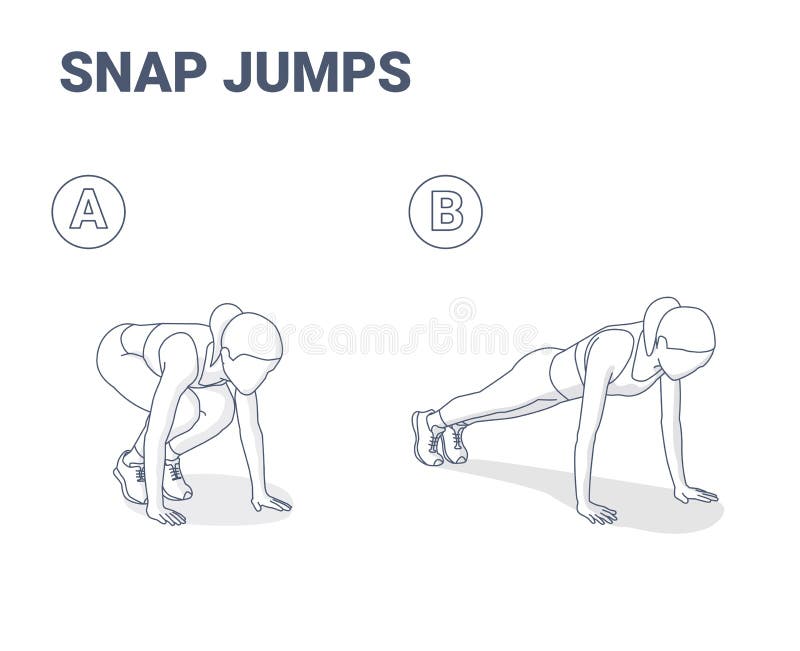 Jumping Jacks  Illustrated Exercise Guide