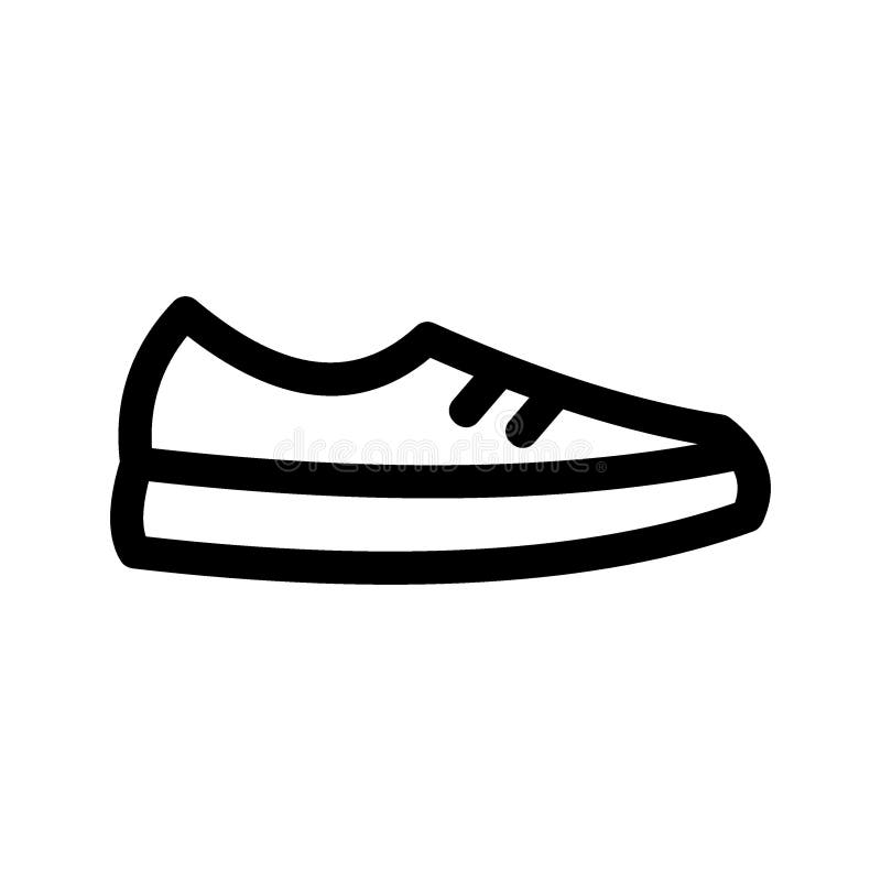 Sneaker Icon or Logo Isolated Sign Symbol Vector Illustration Stock ...