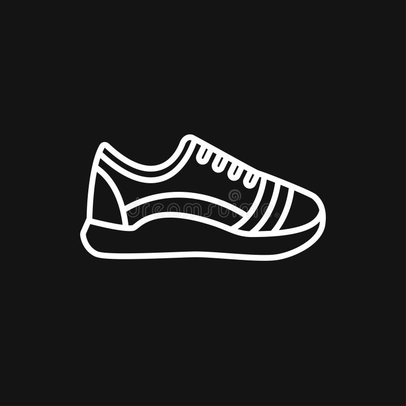 Sneakers Icon Vector Sign Symbol for Design Editorial Photography