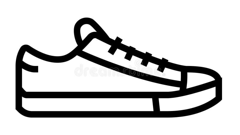 Cartoon Pair Of Sneakers Stock Illustration - Download Image Now - Cartoon,  Shoe, Sports Shoe - iStock