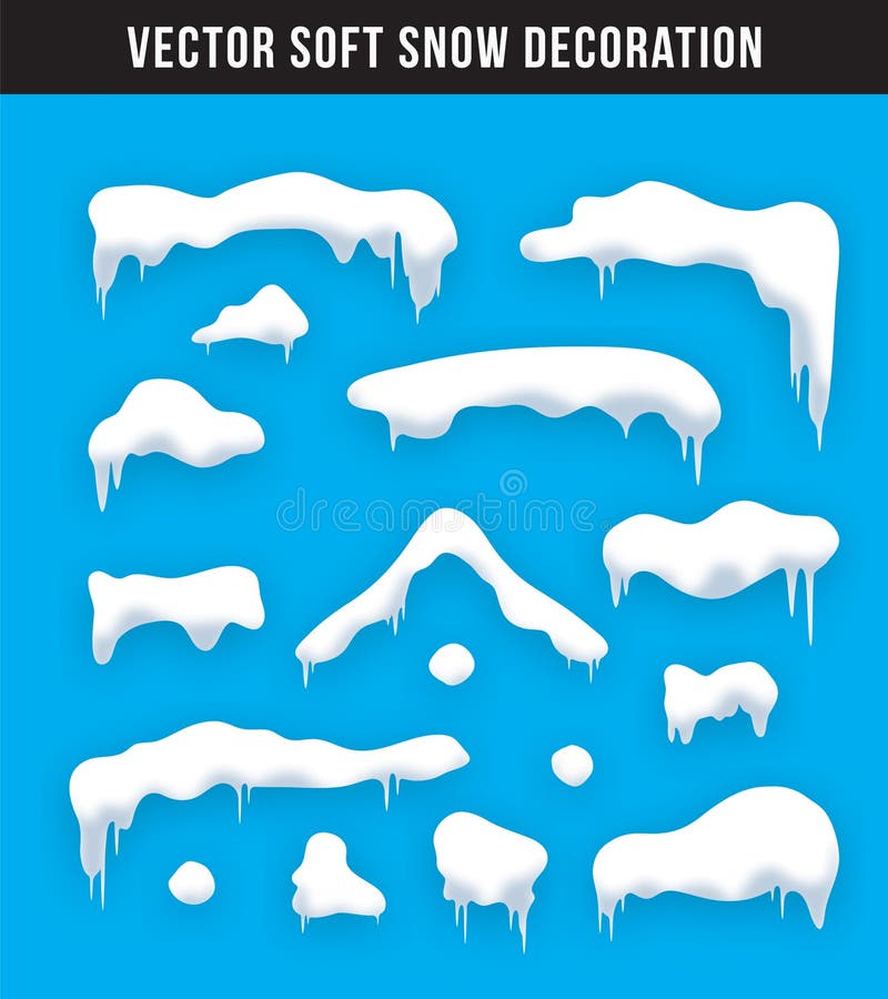 Sneeuwglb vectorinzameling stock illustratie Sneeuwglb vectorinzameling stock illustratie