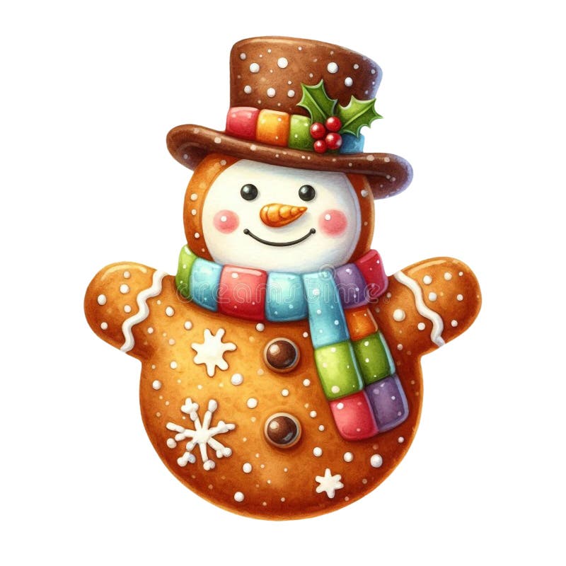 Sneeuwpopje kerstmis. grappig snowman royalty-vrije illustratie