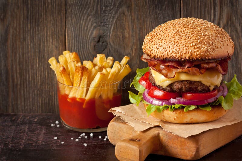 Fastfood royalty-vrije stock foto