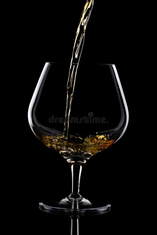 Snifter glass stock photo. Image of tequila, yellow, brandy 90362094