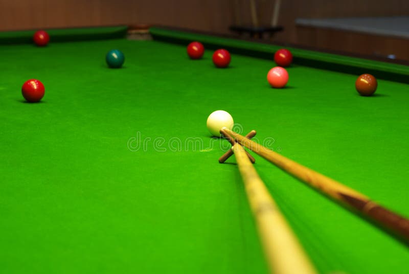 Snooker stock image. Image of table, poll, start, sports 13623287