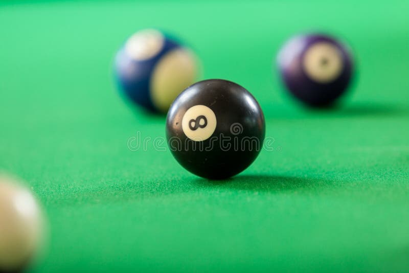 Snooker Ball on Billiard Table Stock Photo Image of ball, game 83434958