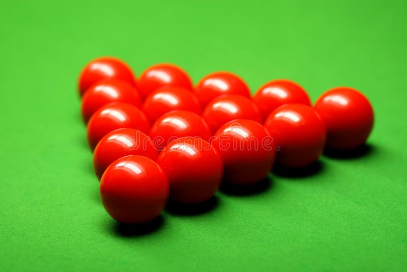 Snooker balls stock image. Image of play, black, shallow - 3373493