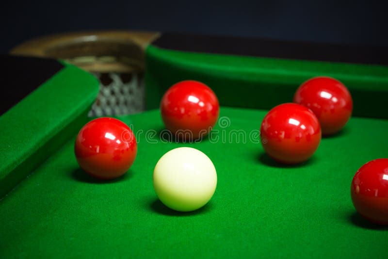 Snooker balls set