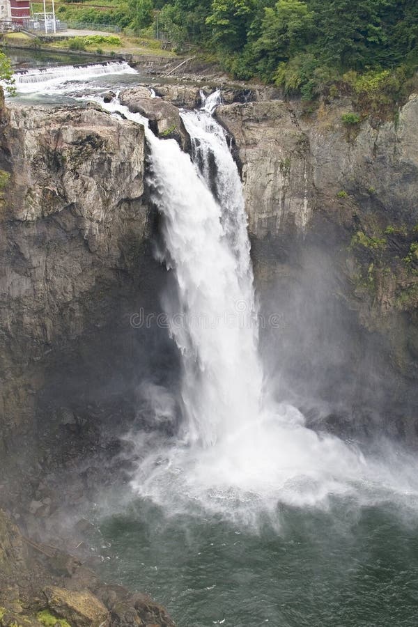 Snoqualmie Falls, Washington, Vertical